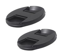 62mm Lens Cap for Nikkor AF 70-300mm f/4-5.6G Lens-2PCs | 62mm Lens Cover, for Nikkor Z 50-250mm f/4.5-6.3 for Z50II Z50, Center Pinch, Snap-On, Lens Protector