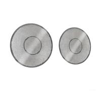 62mm Reusable Metal Filter Mesh for Hario Dripper(2) | for premium stainless steel, rust resistant, 62mm diameter, fits for hario for v60, for durable daily use