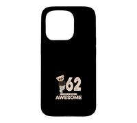 62nd Birthday Boy Girl 62 Years Sixty-Two Case for iPhone 15 Pro