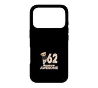 62nd Birthday Boy Girl 62 Years Sixty-Two Case for iPhone 17 Pro