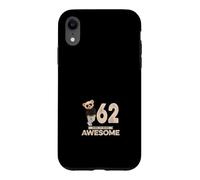 62nd Birthday Boy Girl 62 Years Sixty-Two Case for iPhone XR