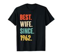 62nd Wedding Anniversary for Her - Epic Wife Since 1964 T-Shirt