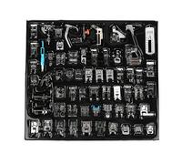 62Pcs Sewing Machine Presser Feet Set, Sew Machine Accessories Kit Set for Babylock, Singer, Elna, Sewing Machines