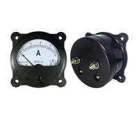62T51 Pointer AC Ammeter 5A10A -50A 30/5 50/5 75/5 100/5 200/5 600/5 800/5 1000/5 80mm 1Pcs(200-5A)