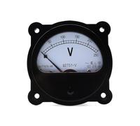 62T51-V AC Analog Voltmeter Volt Panel Meter 250V 300V 450V 500V 1000V 85 * 85mm 1Pcs(AC300V)