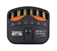 Bahco 62TIN/7-1 TiN Bit Set, 7 Piece