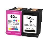 62XL Black & Tri-Colour Cartridges for HP OfficeJet & Printers