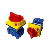 63 Amp 690V Isolator Switch 3P Main Motorized Pad Lock On-off Power Switches YMD11-63A 0 1Pcs