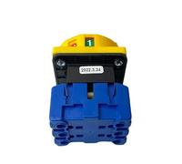 63 Amp 690V Isolator Switch 3P Main Motorized Rotary Pad Lock On-Off Power Switches YMD11-63A Replace LW30