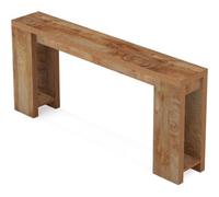63 Inch Farmhouse Console Table, Narrow Wooden Entryway Sofa Table For Hallway