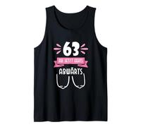 63 It’s All Downhill from Here Funny Birthday Shirt Tank Top
