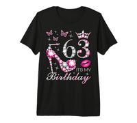 63 It's My Birthday, 63 Years Old, It's My 63rd Birthday Premium T-Shirt