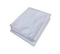 63" Wide 100% Cotton Plain White Fabric for Sewing,Quilting, Pillowcases, Bunting（2 Yard
