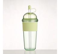 630ML Large Capacity Household Juice Cup Straw MilkCup Coffee Milk Tea Cup Ins Feng Shui Cups Office Worker Juice Cups