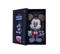 6315870309 Disney Denim Mickey Mouse - October Edition, Amazon Exclusive, 35 cm Plush Figure in Gift Box, Special, Limited Edition Collectible, Soft