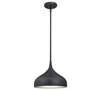 63294 One-Light Indoor Pendant, Matte Brushed Gun Metal Finish