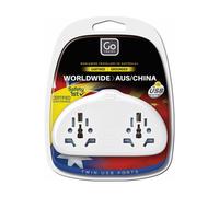 633 World Duo+ Usb Aus/China - Adaptors Assorted
