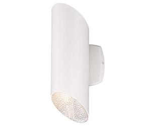 63487 Skyline Dimmable LED Up and Down Light Outdoor Wall Fixture, White Finish