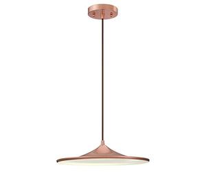 63626 One-Light Dimmable LED Indoor Pendant, Copper Finish