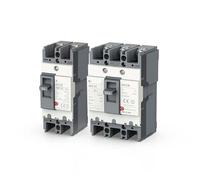 63A 100A 125A 2P 3P Moulded Case Circuit Breaker Protector Safety Switch(2,50A)