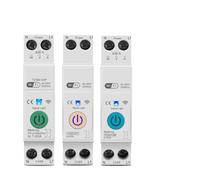63A 1P+N Smart Switch Energy Meter Kwh Metering Monitoring Circuit Breaker Timer Relay 1pcs(TOB9-63M Metering,16A)