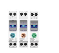 63A 1P+N Smart Switch Meter Kwh Metering Monitoring Circuit Breaker Timer Relay MCB NWPNLXEA(TOB9S-VAP VA protect)