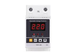63A 220V Din Rail Adjustable Recovery Reconnect Over and Under Voltage Protective Device Protector Relay Over Voltage Protection NWPNLXEA(40A)
