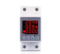63A 230V 3IN1 Display Adjustable Over And Under Voltage Protective Device Protector 1Pcs