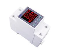 63A 230V 3IN1 Display Din rail adjustable over and under voltage