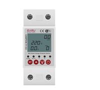 63A 230V Smart Circuit Earth Leakage Over Under Voltage Protector Relay Device Switch Breaker Energy Power kWh Meter
