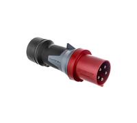 63A 5P 6h 400V Portable Plug Red PowerTOP Xtra 13112