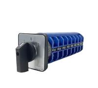 63A 6 Poles Cam Switch Changeover Rotary Combination Knob Master Control Circuit 1-0-2 Position YMW26 LW28 LW26-63/6 IDGTTLDF(Customize)