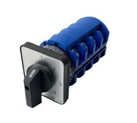 63A 660V Changeover 4 Positions 4 Poles LW26-63/4 LW28 Double Rotary Circuit Control Combination Cam Switch