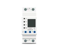 63A 80A 110V 230V Rail Adjustable Over-undervoltage Protector Current limiting Protection Voltmeter kWh(63A Bottom input)