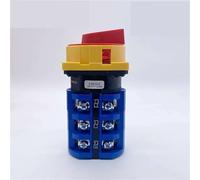 63A Changeover Rotary Cam Switch Master Control Circuit OFF-ON LW28 YMW26 LW26GS 1Pcs(4P 16Terminals)