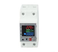 63A DIN Rail Circuit Breaker with for 3in1 Display for Over Voltage Current