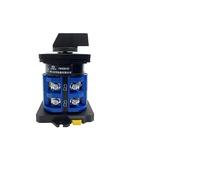 63A DIN Rail Mounted Selector LW26-63/2 Two Poles Selection Control Circuit Silver Rotary Cam Switch(01234)