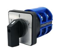 63A DIN Rail Mounted Universal Selector LW26-63/2 Two Poles Universal Changeover switch Circuit Rotary Cam Switch LW28