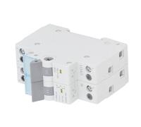 63A Dual Power Manual Transfer Switch 35mm DIN Rail Mount 2P Circuit Breaker Overload Short Circuit for Recreational Vehicles Generators