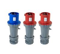 63A Industrial Connector High Current Waterproof Adapter Socket Three-core 4-Wire 5-Hole IP67 ZH1110(ZH12355P63AIP44)