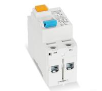 63A Two-Pole Residual Current Circuit Breaker 10mA 230V AC 6kA Short-Circuit With Viewable Trip Status Window (63A)
