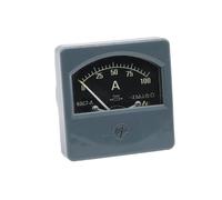63C7 Pointer Type Marine Meter DC Ammeter 30A 50A 75A 100A 200A 300A 400A 500A /75mv Marine Instrument 80x80mm 1Pcs(30A (75mv))