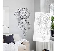 63cm Boho Dream Catchers Wall Stencil Art Painting Reusable Plaster Mural for Furniture Personalized Decorative Oversized Design Patterns S652