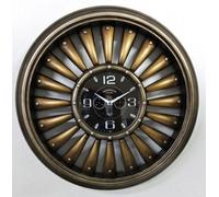63Cm Jet Engine Wall Clock With Gears