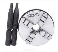 63mm 2.5" Lathe Chuck 4 Jaw Mini Self-Centering M14 Mini Chuck for CNC Woodworking Metal Processing