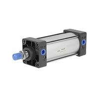 63mm Bore 100mm Stroke Screwed Piston Rod Pneumatic Air Cylinder Dual Action for Industrial Use