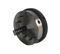 63MM Lathe Chuck Mini Wood Lathe Chuck Self-Centering Lathe Chuck 3 Jaw K01-63 for Small Wood Lathe