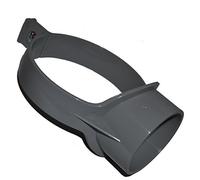 63mm Soil Pipe Strap on Boss - Grey