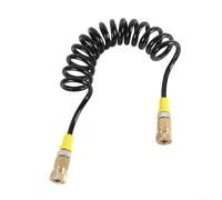 63MPA High Pressure 8Mm Connector, Diving Scuba Connector, Full Spring Submersible Pump Tube, Scuba Diving Cylinder Charging Spring Hose