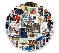 63pcs Epic The Musical Pack, Aesthetic Vinyl Waterproof Sticker Decals for Water Bottle,Laptop,Phone,Skateboard,Scrapbooking,Bumper for Kids Teens Adults for Party Supply Decor Favor…